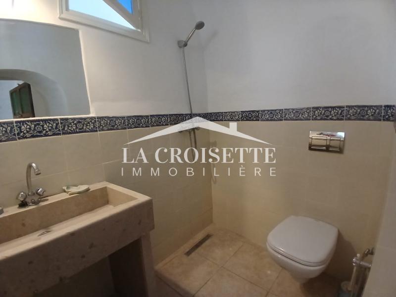 Appartement meublé S+1 avec terrasse à Sidi Bou Saïd